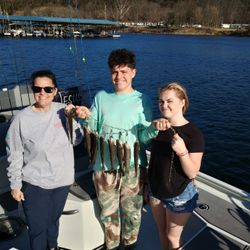 Three anglers fishing in Missouri
