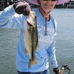 Largemouth bass caught while fishing in Branson