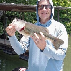 Largemouth Bass caught while fishing in Branson
