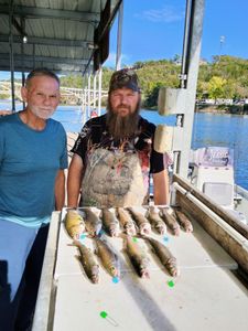Two anglers fishing in Missouri