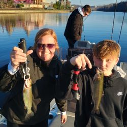 2 Rainbow Trout, 11 inches each, caught in Branson, Missouri