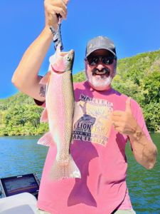 Rainbow Trout caught in MO while fishing