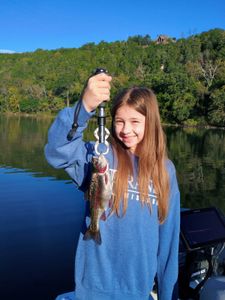 A Rainbow Trout caught while fishing in Branson