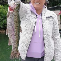 Rainbow Trout, 18-inch fishing catch in MO