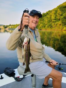 Rainbow trout caught while fishing in Missouri