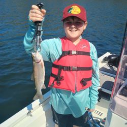 Rainbow trout caught while fishing in Missouri