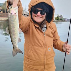 A single angler fishing in Missouri