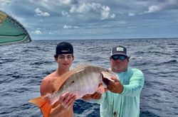Mutton Snapper, a 26-inch fish, caught in FL