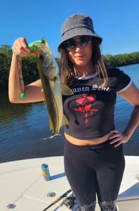 St. Pete charters, happy crew - Snook