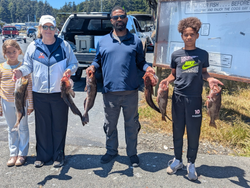 4 anglers fishing in Oregon