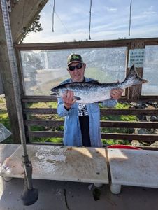 One person fishing in OR