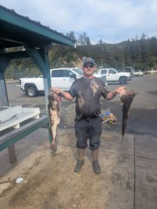 Lone angler fishing in Roseburg