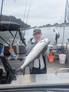 Angler fishing in Roseburg