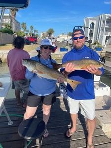 2 anglers fishing in TX