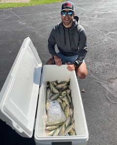 Person fishing in Ohio