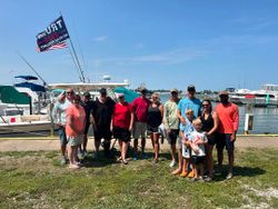 Lakeside Marblehead fishing trip with 13 people