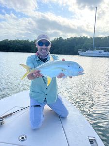 Crevalle Jack caught while fishing in Tavernier FL waters