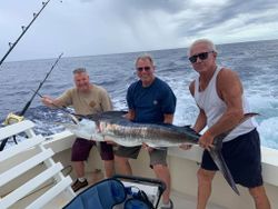 3 people fishing in Kailua-Kona