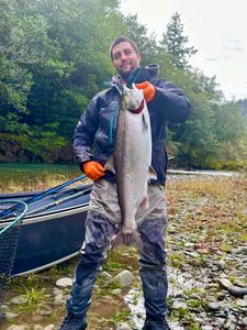 Chinook salmon fishing in OR