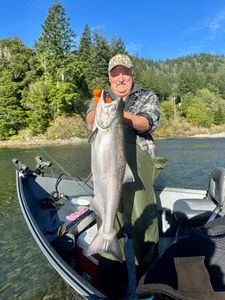 Chinook Salmon caught fishing in OR