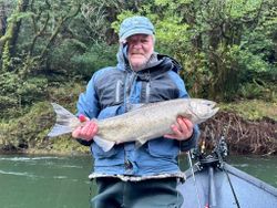 A person fishing in OR