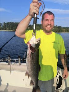 Man fishing in New York