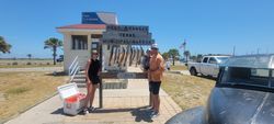 Guided bay fishing in Texas