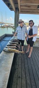 Anglers fishing in TX