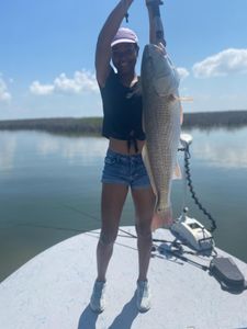 Redfish caught in Rockport fishing