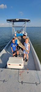 Three anglers fishing in Texas