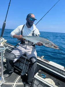 One angler fishing in Port Canaveral