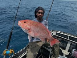 Fishing in Port Canaveral with a 26-inch catch