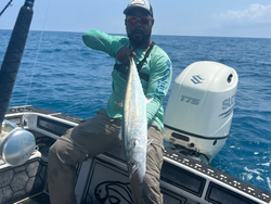 Angler fishing with rod in FL