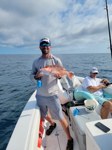 Grey Snapper, 15-inch fish caught while fishing in Oak Island