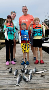 3 spanish mackerel fish, fishing in NC