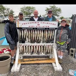 5 people fishing outdoors in OH