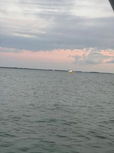 Scenic landscape in OH, fishing equipment