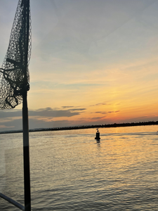 Perfect evening for jigging and drift fishing. Cloudy skies rolling in but still productive waters.