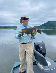 Caught June11 water level3.9. Caught on a 4.5” green punkin senko. 