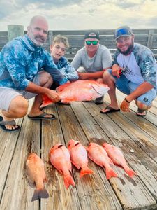 Red Snapper Bounty in Vero Beach