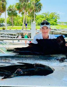 Nice sail and Cobia.  Smoked Sailfish makes the best fish dip. 