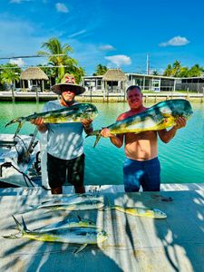 Two anglers fishing in FL