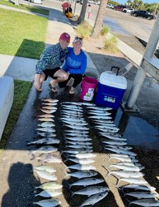 Two people fishing in Florida