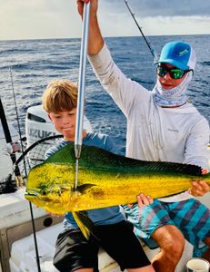 Two people fishing in Florida