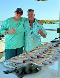 Two people fishing at Vero Beach