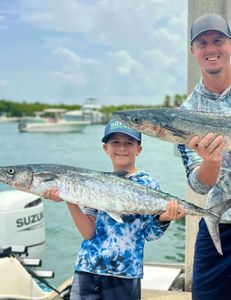 2 king mackerel and muskellunge fish caught in FL