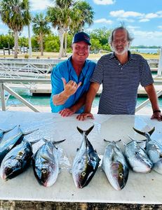 4 fish caught while fishing in FL