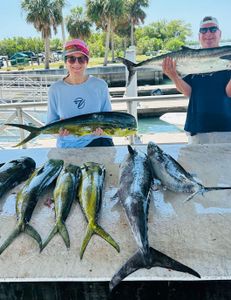 7 fish caught while fishing in Vero Beach