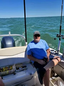 Person fishing in Ohio state