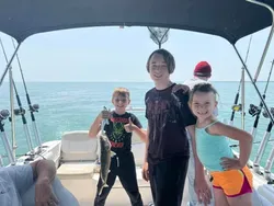 3 people fishing in OH